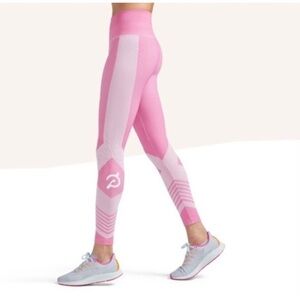 Peloton Pink Seamless Leggings